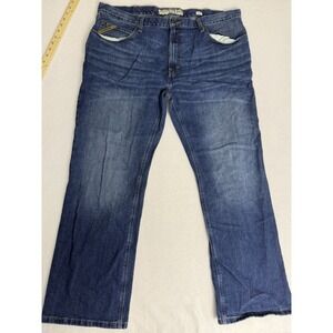 Ariat M4 Jeans Men 40x30 Blue Relaxed Boot Cut Legacy Denim Western Cowboy